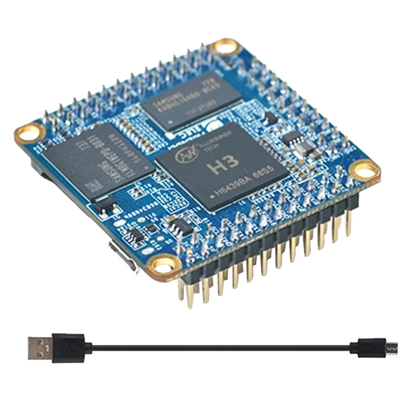 Nanopi NEO Core Allwinger H3 Quad Core Board Development Board 512MB+8G With Micro-USB Line-Weld Pin Header
Nanopi NEO Core Allwinger H3 Quad Core Board Development Board 512MB+8G With Micro-USB Line-Weld Pin Header