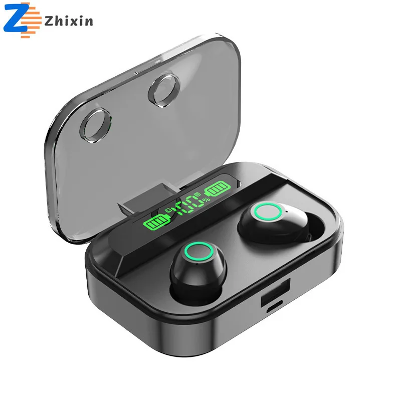 2022 new black technology TG02 smart digital display touch wireless sports TWS bluetooth headset HD in-ear
2022 new black technology TG02 smart digital display touch wireless sports TWS bluetooth headset HD in-ear