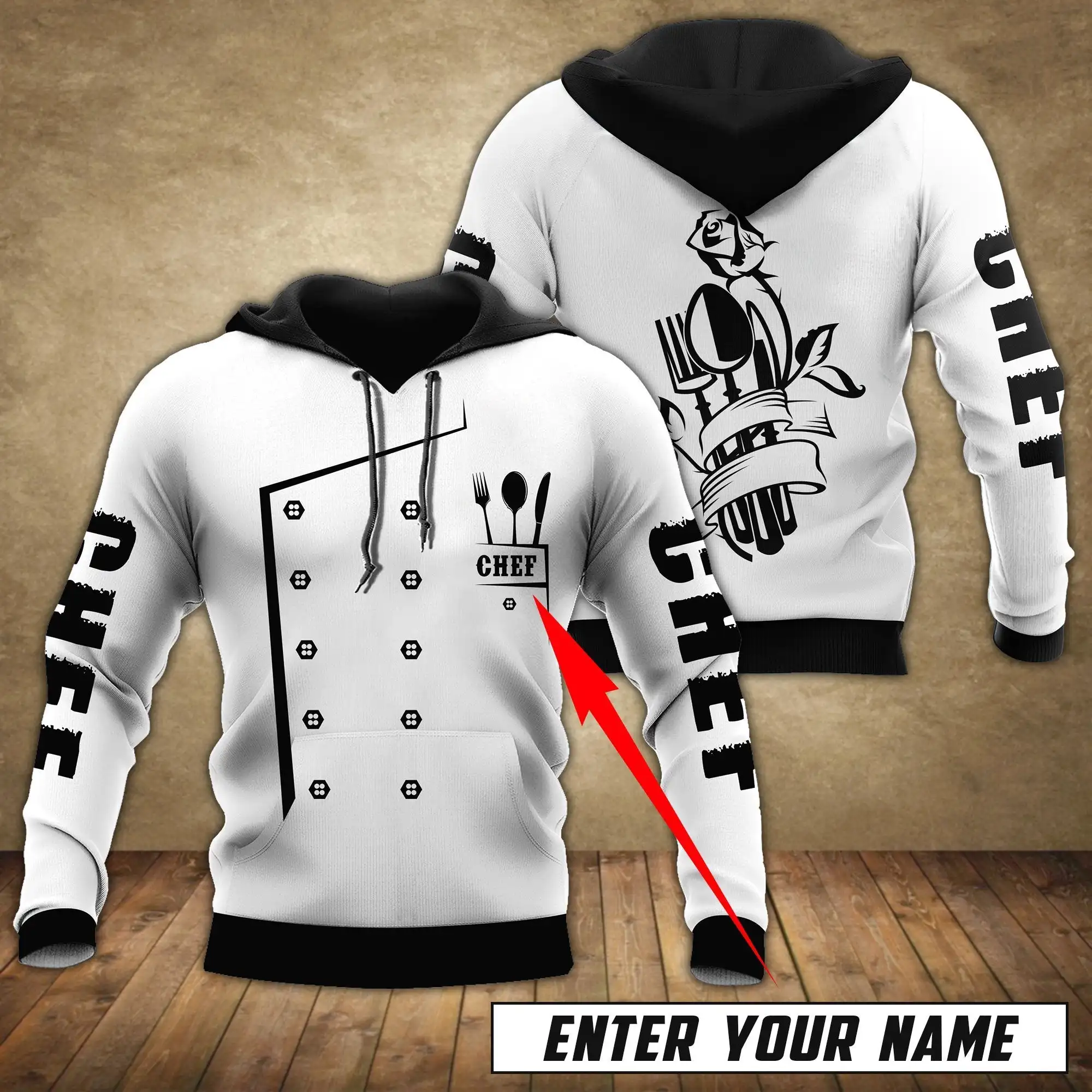 Custom Name Master Chef 3D All Over Printed Men Hoodie Unisex Hooded sweatshirt Streetwear Casual zipper hoodies DK456
Custom Name Master Chef 3D All Over Printed Men Hoodie Unisex Hooded sweatshirt Streetwear Casual zipper hoodies DK456