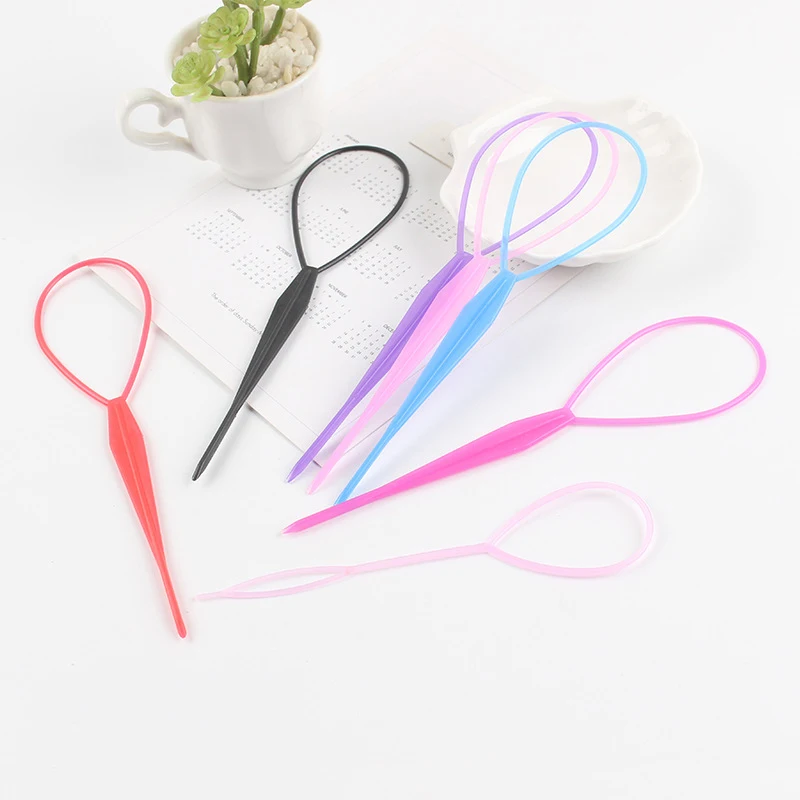2/4Pcs Women's Hair Styling Tools Hair Needle Tray GirlChildren'seadband Quick andEasy Ponytail Creator Hair Accessories 
2/4Pcs Women's Hair Styling Tools Hair Needle Tray GirlChildren'seadband Quick andEasy Ponytail Creator Hair Accessories