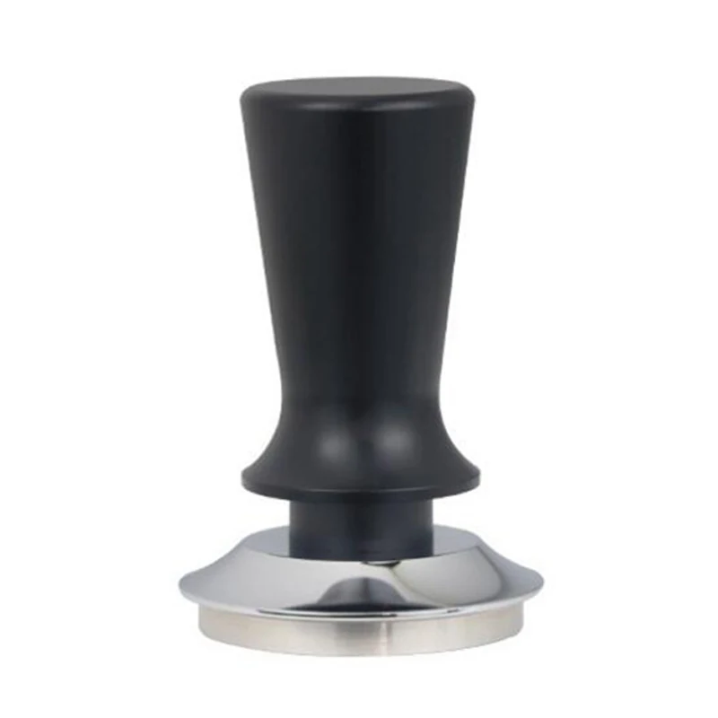 53mm Constant Pressure Calibrated Coffee Espresso Tamper Barista Espresso Flat Base Coffee Bean Press Tamper Black
53mm Constant Pressure Calibrated Coffee Espresso Tamper Barista Espresso Flat Base Coffee Bean Press Tamper Black