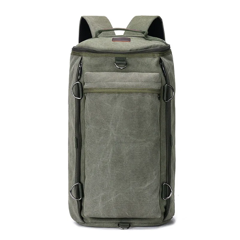 Simple casual men's backpack large capacity outdoor travel bag sports bag ladies trend canvas school bag mountaineering bag
Simple casual men's backpack large capacity outdoor travel bag sports bag ladies trend canvas school bag mountaineering bag