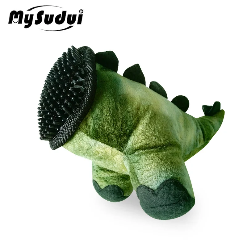 MySudui 2 In 1 Dog Chew Toys Puppy Toothbrush Toys Dinosaur Squeaky Interactive Outdoor Dog Toy Pet Grooming Hair Comb Health
MySudui 2 In 1 Dog Chew Toys Puppy Toothbrush Toys Dinosaur Squeaky Interactive Outdoor Dog Toy Pet Grooming Hair Comb Health