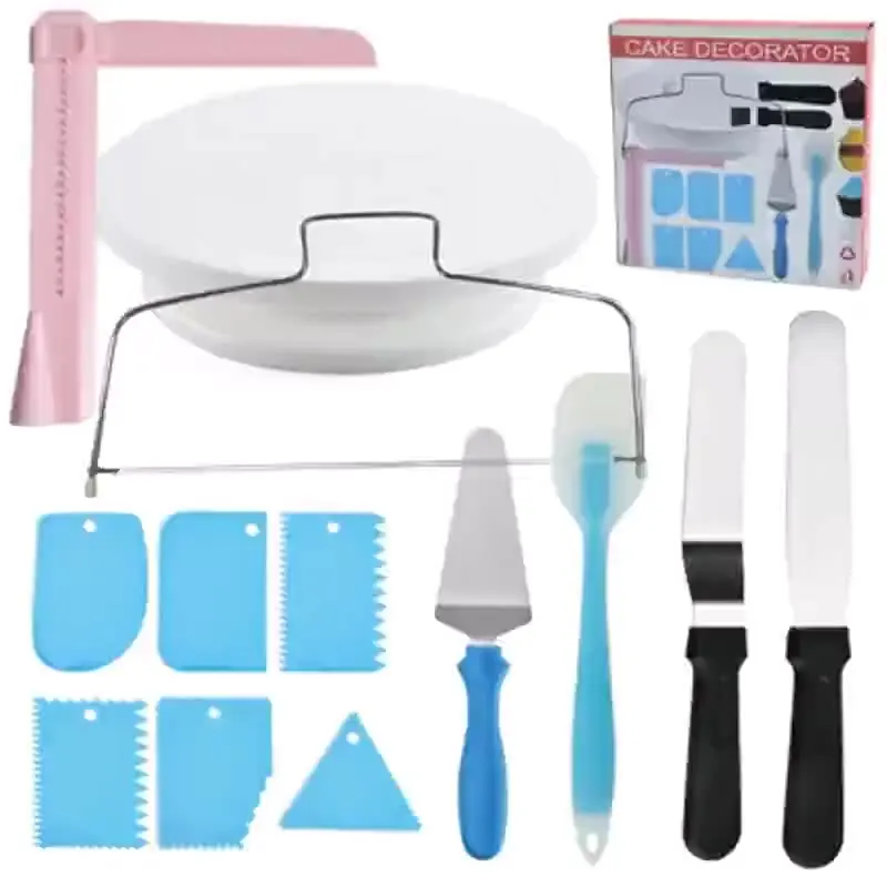 DIY Cake Making Tools 13 Piece Set Multipose Kitchen Baster Tool Set Cake Turel Lamamer Cream Scraper Cake Transover
DIY Cake Making Tools 13 Piece Set Multipose Kitchen Baster Tool Set Cake Turel Lamamer Cream Scraper Cake Transover
