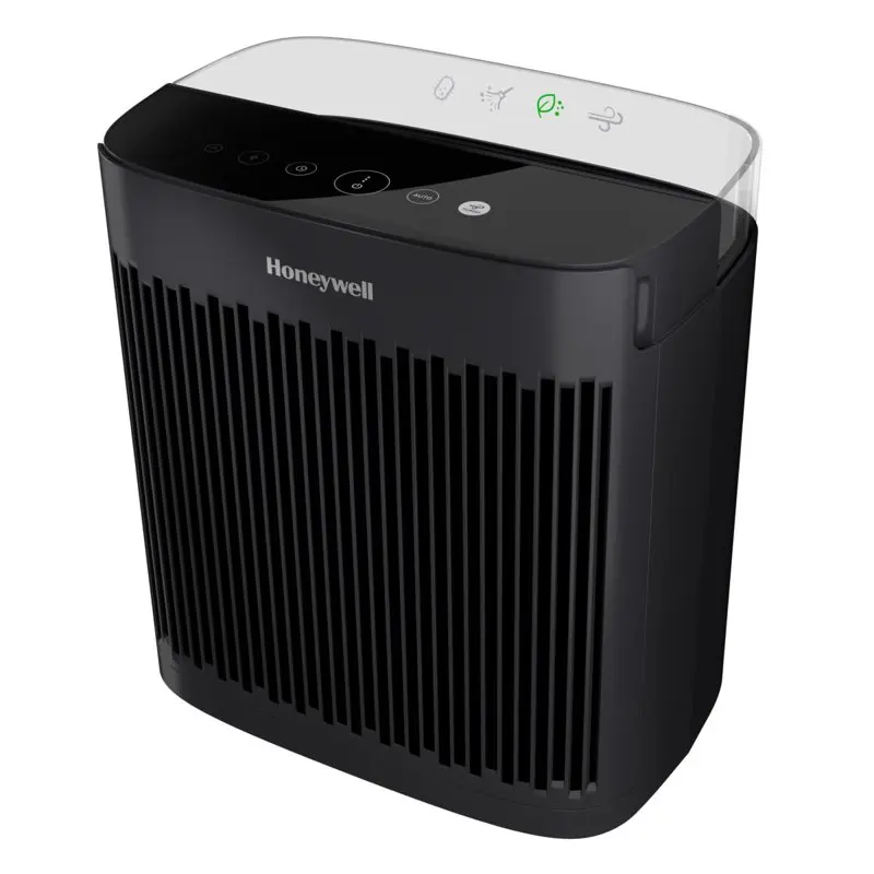 

HEPA Air Purifier with Air Quality Indicator and Auto , Allergen Reducer for Medium-Large Rooms (190 sq. ft), Wildfire/Smoke, Po