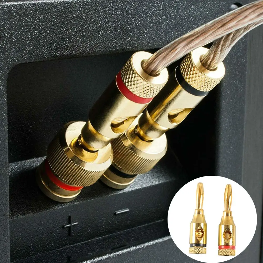 24Pcs Car Part Audio Cable Car Accessories Gold Plated Connector adapter Banana Plug Audio Connector Speaker Adapter
24Pcs Car Part Audio Cable Car Accessories Gold Plated Connector adapter Banana Plug Audio Connector Speaker Adapter