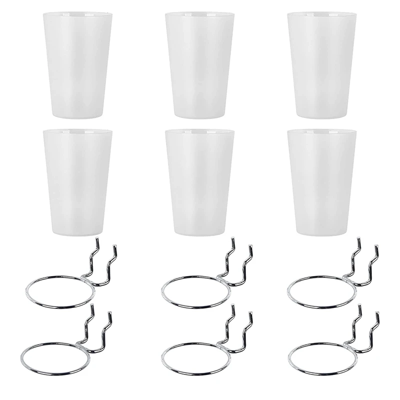 6 Sets Pegboard Bins With Rings Style Pegboard Hooks With Pegboard Cups Pegboard Cup Holder Accessories Transparent
6 Sets Pegboard Bins With Rings Style Pegboard Hooks With Pegboard Cups Pegboard Cup Holder Accessories Transparent