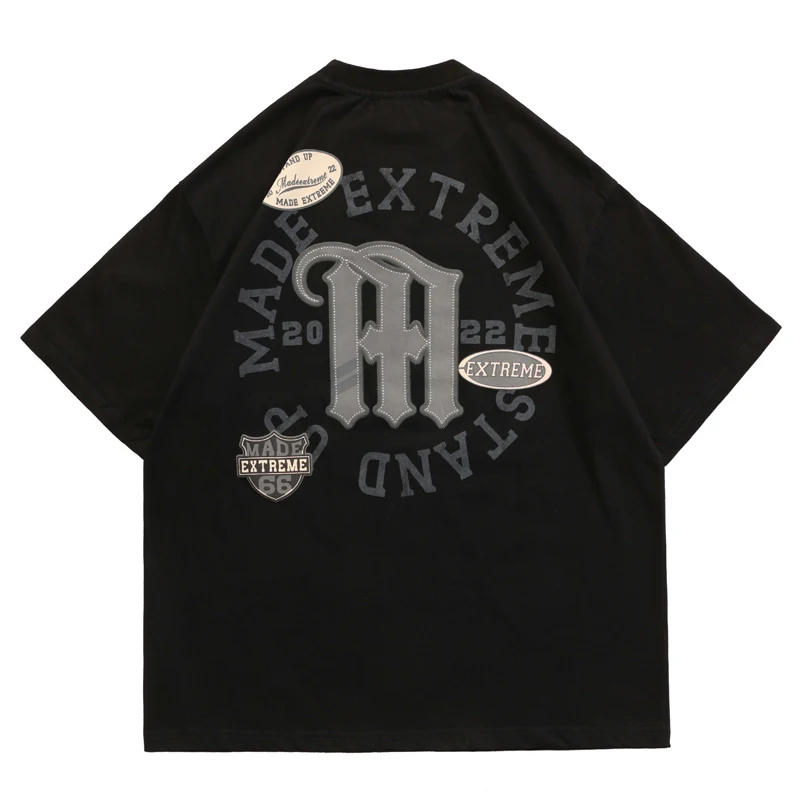 Summer T Shirts Man Washed Cotton Hip Hop Harajuku Gothic Alphabet Embroidery Streewear Unisex Women Tshirts Short Tops Tees
Summer T Shirts Man Washed Cotton Hip Hop Harajuku Gothic Alphabet Embroidery Streewear Unisex Women Tshirts Short Tops Tees