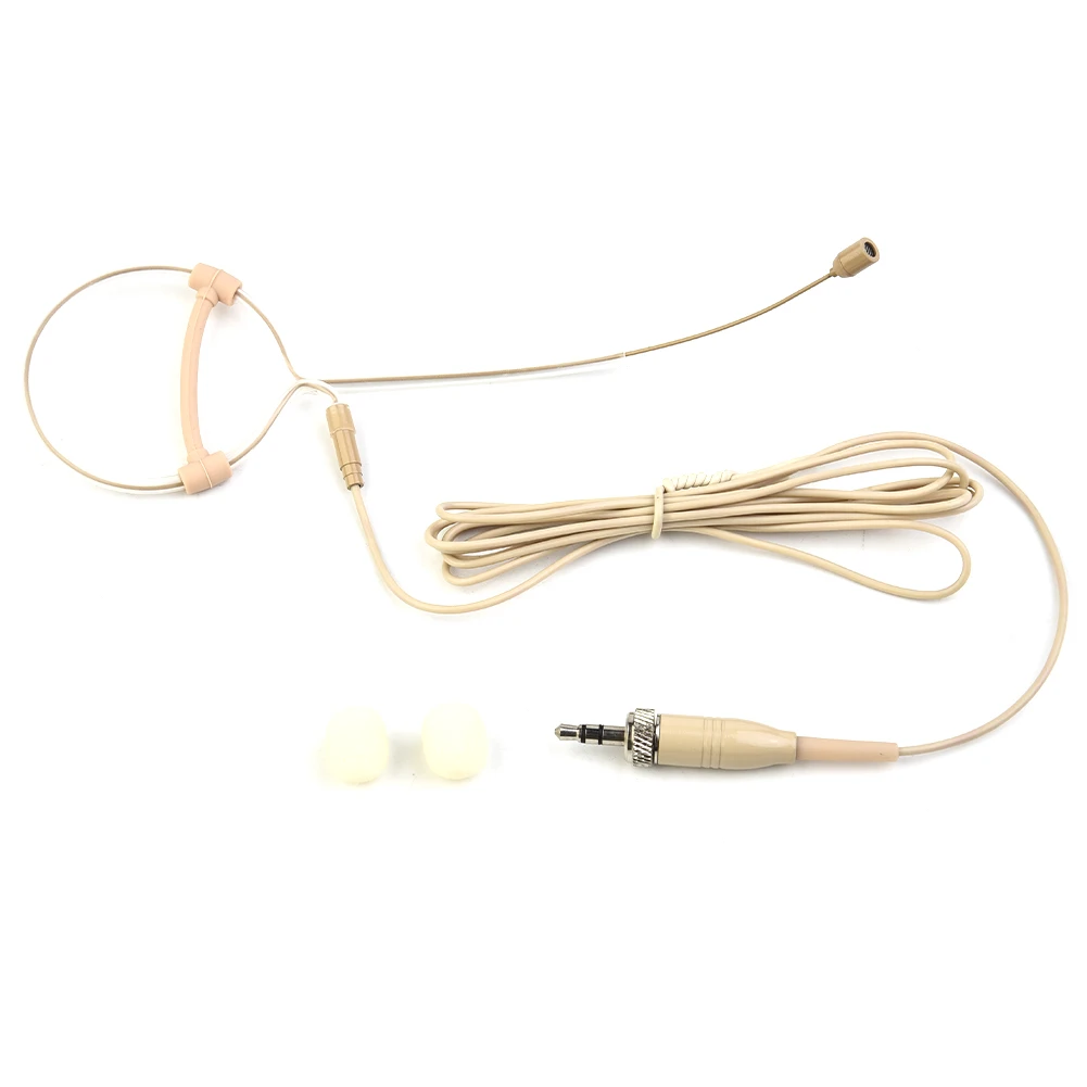 Beige Single Headworn Microphone Earhook Headset Mic 3.5mm 3 Pin 4 Pin XLR Plug Adjustable Audio Video Electronics
Beige Single Headworn Microphone Earhook Headset Mic 3.5mm 3 Pin 4 Pin XLR Plug Adjustable Audio Video Electronics