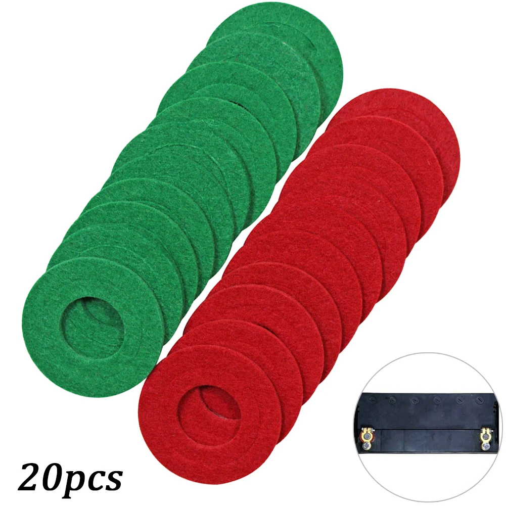 20pcs Car Battery Terminal Washers Anti Corrosion Auto Gasket Red Green Positive Negative Terminals Protector Vehicle Ring Pads
20pcs Car Battery Terminal Washers Anti Corrosion Auto Gasket Red Green Positive Negative Terminals Protector Vehicle Ring Pads