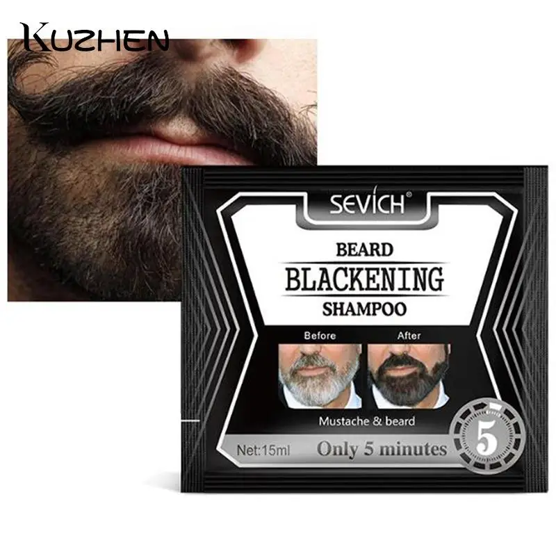 1pcs 15ml Beard Blackening Shampoo Dye Beard Into Black Fast Beard Darkening Shampoo Natural Black Shampoo For Beard Herb
1pcs 15ml Beard Blackening Shampoo Dye Beard Into Black Fast Beard Darkening Shampoo Natural Black Shampoo For Beard Herb