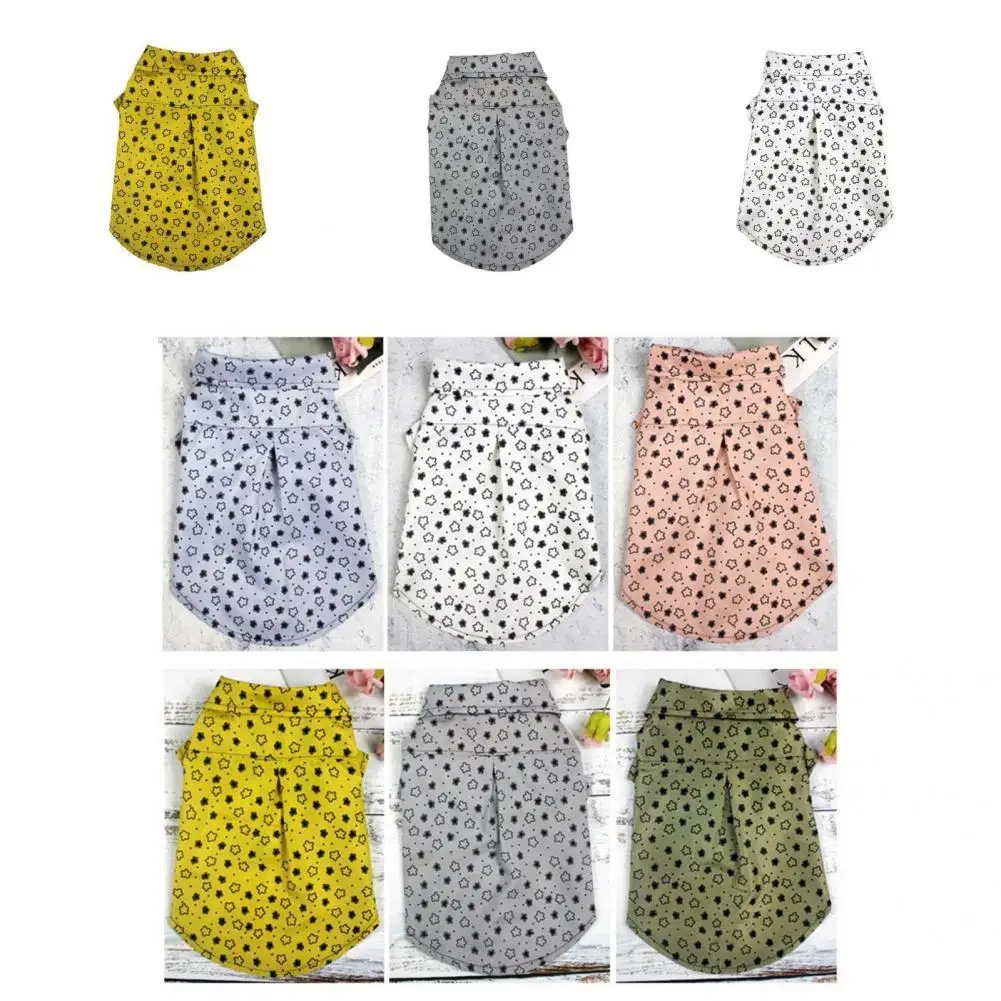 Great Lightweight Anti-fade Medium Dog Short Sleeve Shirt Pet Garment for Small Animals Puppy Costume Pet Clothes
Great Lightweight Anti-fade Medium Dog Short Sleeve Shirt Pet Garment for Small Animals Puppy Costume Pet Clothes