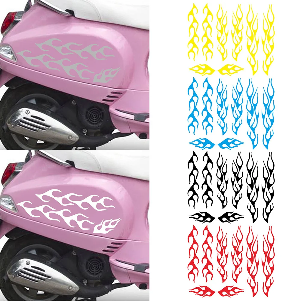 1x Universal Fashion DIY Vinyl Flame Shape Decal Sticker For Bicycle Car Motorcycle RV Durable Smart Exterior Car Stickers
1x Universal Fashion DIY Vinyl Flame Shape Decal Sticker For Bicycle Car Motorcycle RV Durable Smart Exterior Car Stickers