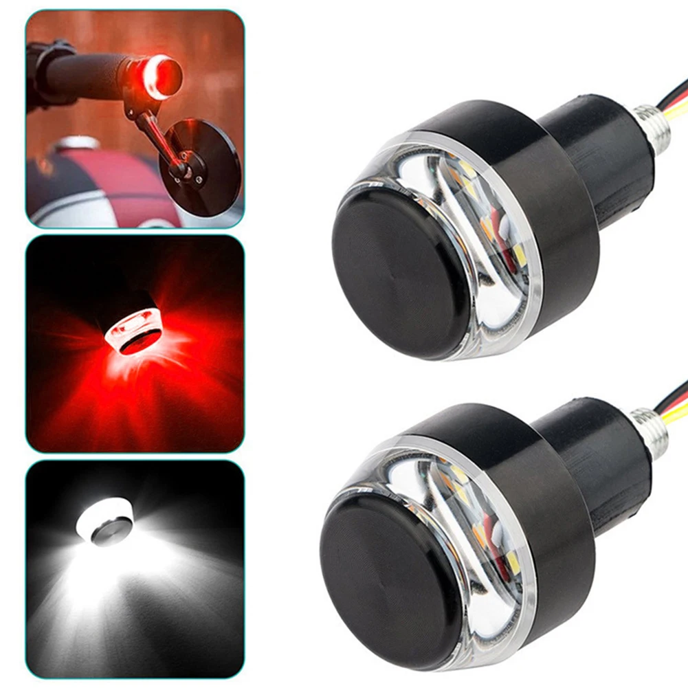 2pcs Motorcycle Turn Signal Light Handlebar End 12 LED Universal Practical 22mm
2pcs Motorcycle Turn Signal Light Handlebar End 12 LED Universal Practical 22mm
