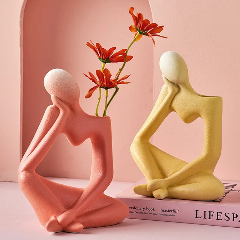 Статуя истончика креативная керамическая ваза в форме сердца Скандинавская матовая абстрактная домашняя поделка для украшения стола гидропонный цветочный горшок
Статуя истончика креативная керамическая ваза в форме сердца Скандинавская матовая абстрактная домашняя поделка для украшения стола гидропонный цветочный горшок