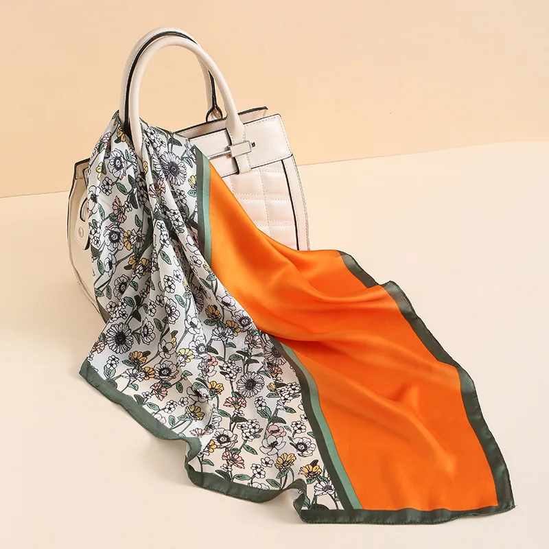 Fashion Hijab Scarf for Women Floral Printed Headband Cute Hair Scarves Female Square Kerchief Neck Scarfs for Ladies 70cm*70cm
Fashion Hijab Scarf for Women Floral Printed Headband Cute Hair Scarves Female Square Kerchief Neck Scarfs for Ladies 70cm*70cm