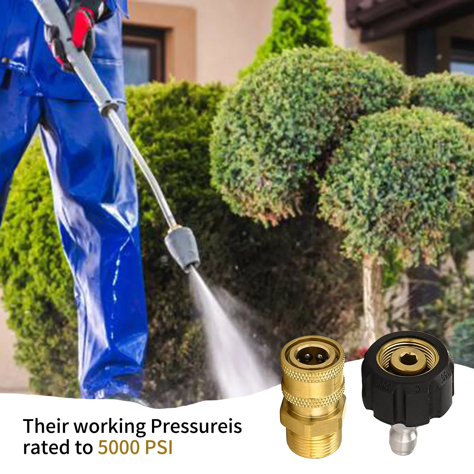Brass EXCELLENT PERFORMANCE Connect Pressure Washer Hose Connector 2 Pcs Best Price Brand New Durable High Quality
Brass EXCELLENT PERFORMANCE Connect Pressure Washer Hose Connector 2 Pcs Best Price Brand New Durable High Quality