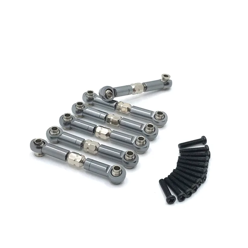 HS 18301-02 18311-12 18321-22 RC Car Metal Upgrade Parts, A Set of Adjustable Front and Rear Tie Rods
HS 18301-02 18311-12 18321-22 RC Car Metal Upgrade Parts, A Set of Adjustable Front and Rear Tie Rods