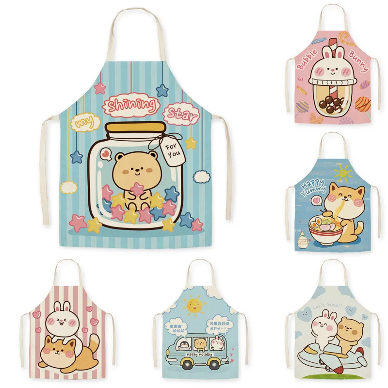 Фартуки для кухни с милым медведем для взрослых и детей, домашний фартук для готовки и выпечки, нагрудник для талии, инструмент для чистки, ф...
Фартуки для кухни с милым медведем для взрослых и детей, домашний фартук для готовки и выпечки, нагрудник для талии, инструмент для чистки, ф...