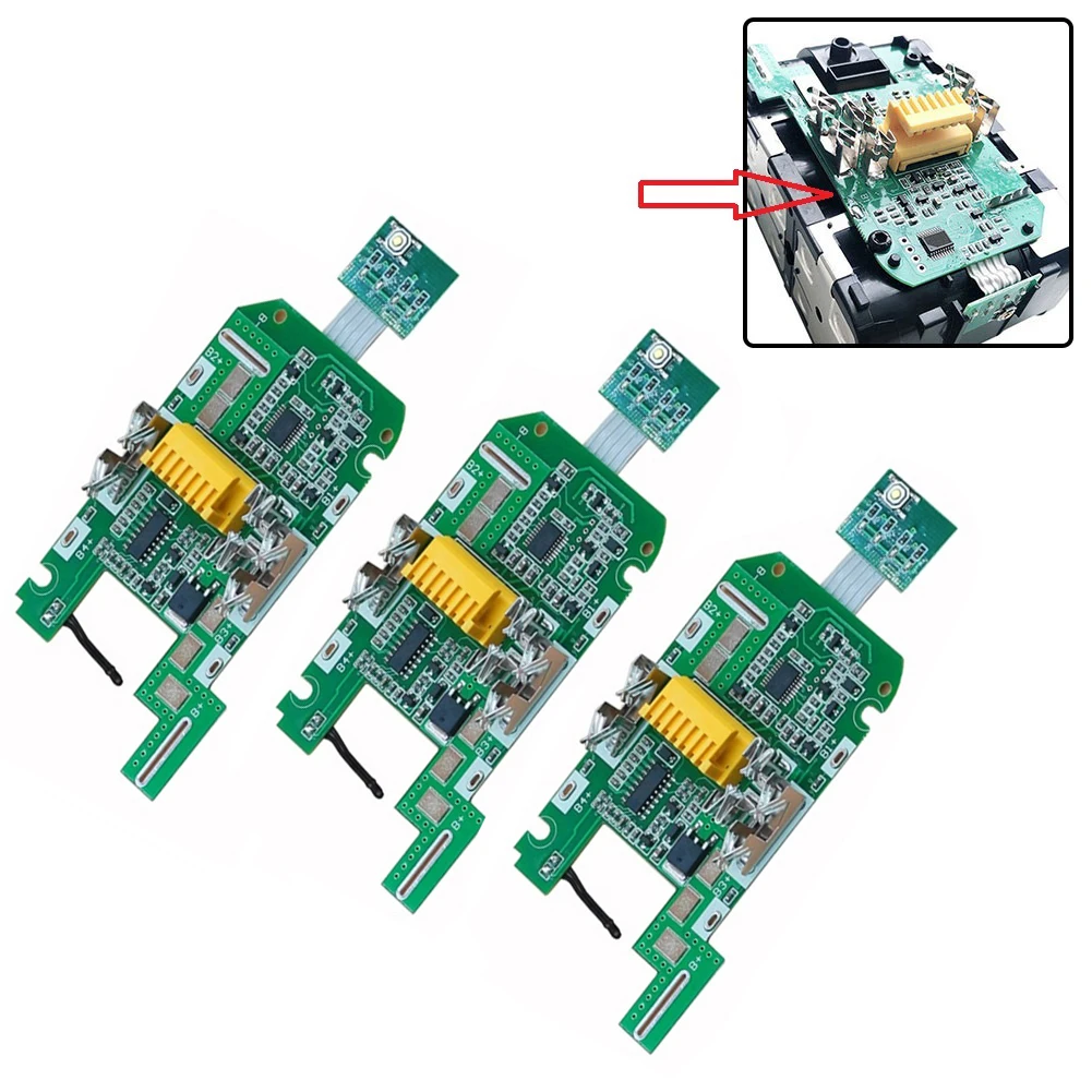 3PCS BL1830 Charging Protection Circuit Board Kit For 18V Battery Indicator PCB Circuit Board Only
3PCS BL1830 Charging Protection Circuit Board Kit For 18V Battery Indicator PCB Circuit Board Only