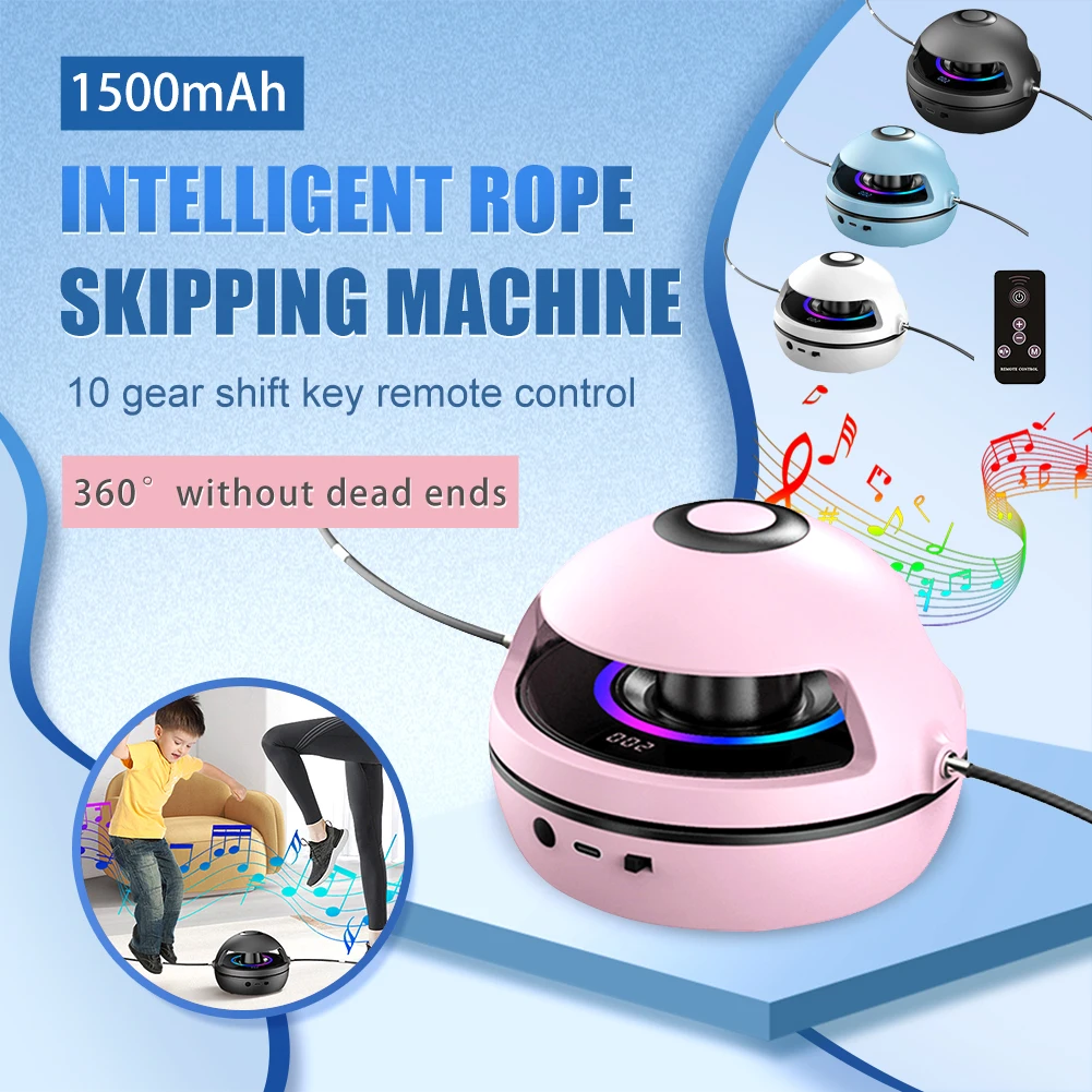 Smart Automatic Electric Skipping Machine Remote Control Digital Counter Intelligent Rope Multi-person Home Exercising Fitness
Smart Automatic Electric Skipping Machine Remote Control Digital Counter Intelligent Rope Multi-person Home Exercising Fitness