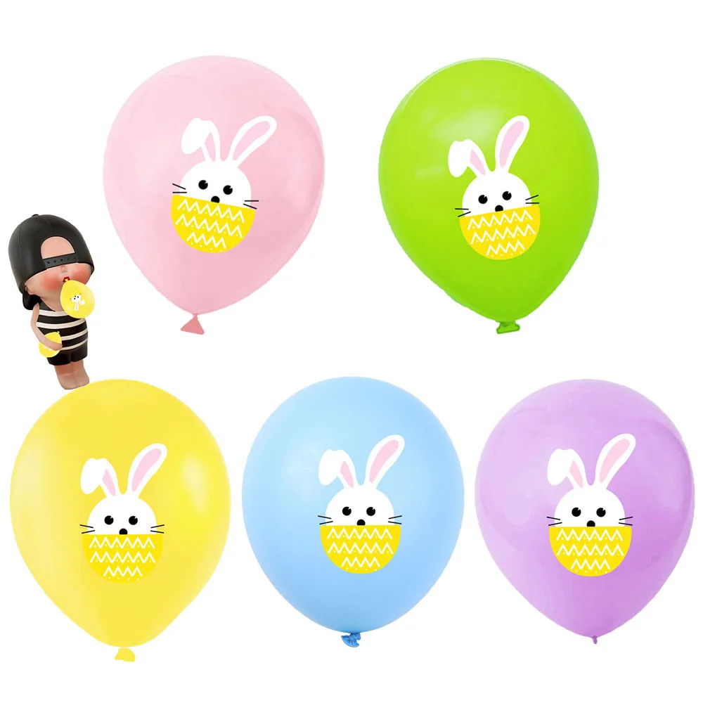 5pcs Easter Balloons Bunny Printed Latex Balloon Easter Party Supplies Spring Party Decorations Baby Shower Catoon Animal Ballon
5pcs Easter Balloons Bunny Printed Latex Balloon Easter Party Supplies Spring Party Decorations Baby Shower Catoon Animal Ballon