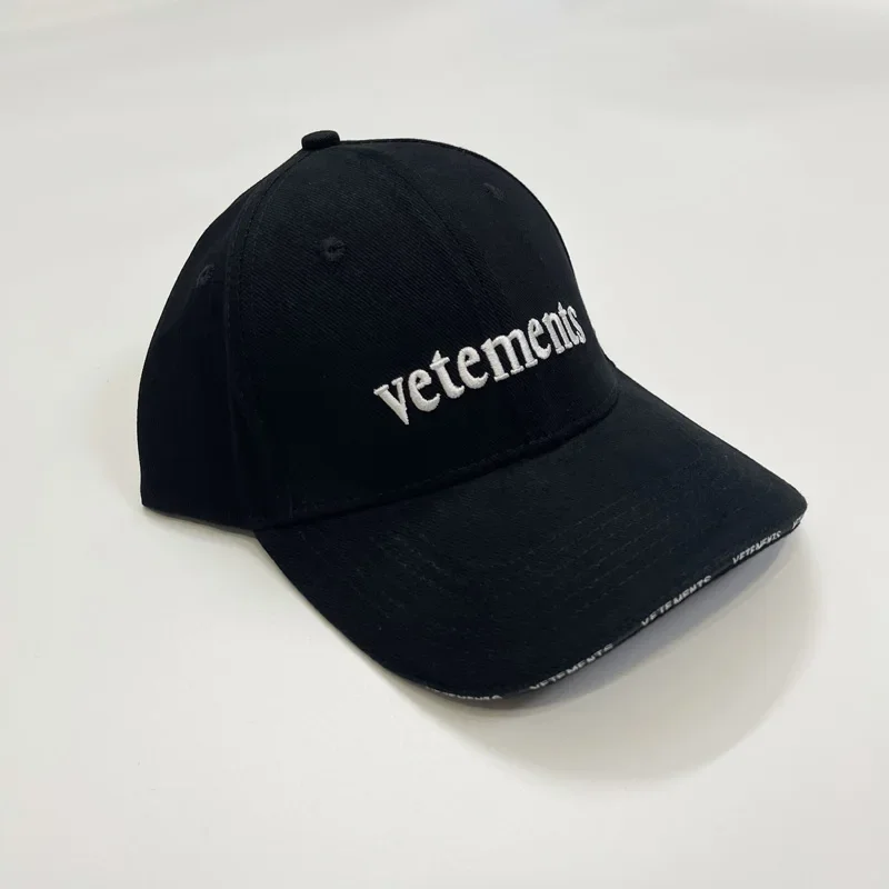 Embroidered Logo VTM Baseball Caps Men Women 1:1 High Quality Black Caps Adjustable Hats
Embroidered Logo VTM Baseball Caps Men Women 1:1 High Quality Black Caps Adjustable Hats