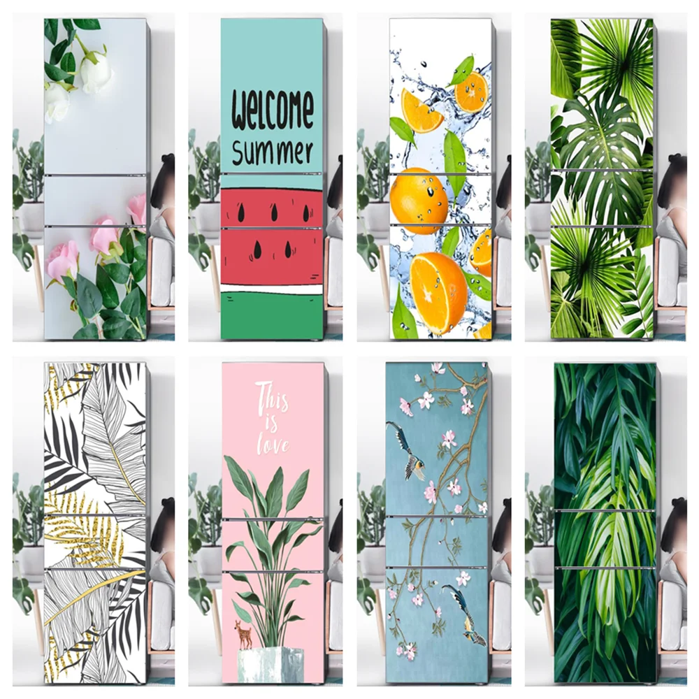 Plant 3d Fridge Sticker Door Cover PVC Refrigerator Wallpaper Wrap Vinyl Self-adhesive Removable Freeze Wall Sticker Home Decor
Plant 3d Fridge Sticker Door Cover PVC Refrigerator Wallpaper Wrap Vinyl Self-adhesive Removable Freeze Wall Sticker Home Decor