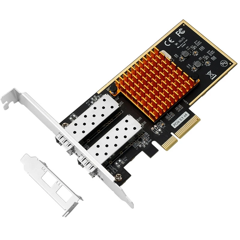 PCIE Ethernet Network Card Intel350 Chip 2x RJ45 Ports 1000Mbps Server PCI-E x2 Dropship
PCIE Ethernet Network Card Intel350 Chip 2x RJ45 Ports 1000Mbps Server PCI-E x2 Dropship
