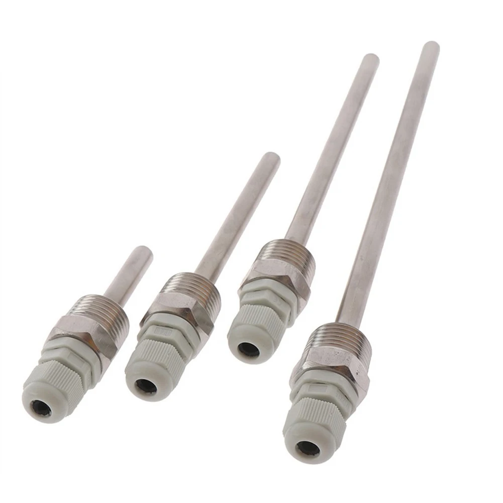 30-200 мм Thermowell 304 нержавеющая сталь 1/2 BSP G резьба для датчика температуры 80-100 градусов Цельсия Thermowell защищает 2 МПа
30-200 мм Thermowell 304 нержавеющая сталь 1/2 BSP G резьба для датчика температуры 80-100 градусов Цельсия Thermowell защищает 2 МПа