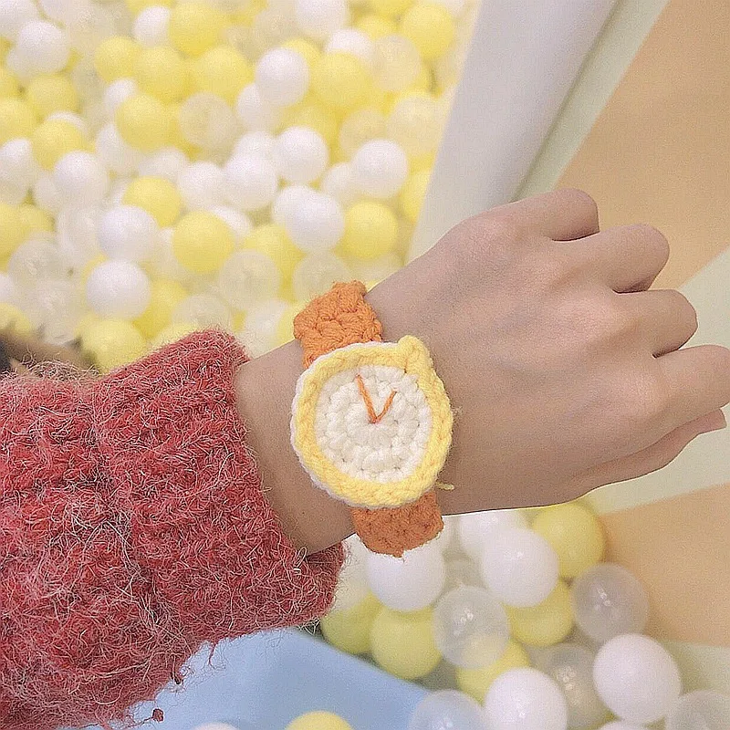Cute Handmade Woven Wool Cartoon Watch Design Bracelet For Women Girls Creative DIY Hand Rope fashion Jewelry Friendship Gift
Cute Handmade Woven Wool Cartoon Watch Design Bracelet For Women Girls Creative DIY Hand Rope fashion Jewelry Friendship Gift