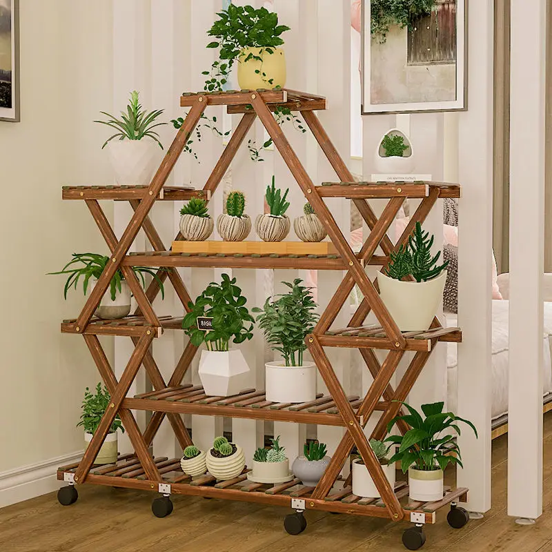 Indoor Bedroomflowers Stand Holder High Quality Balcony Tiered Plant Stand Wood Luxry Fioriere Da Esterni Home Decoration 
Indoor Bedroomflowers Stand Holder High Quality Balcony Tiered Plant Stand Wood Luxry Fioriere Da Esterni Home Decoration