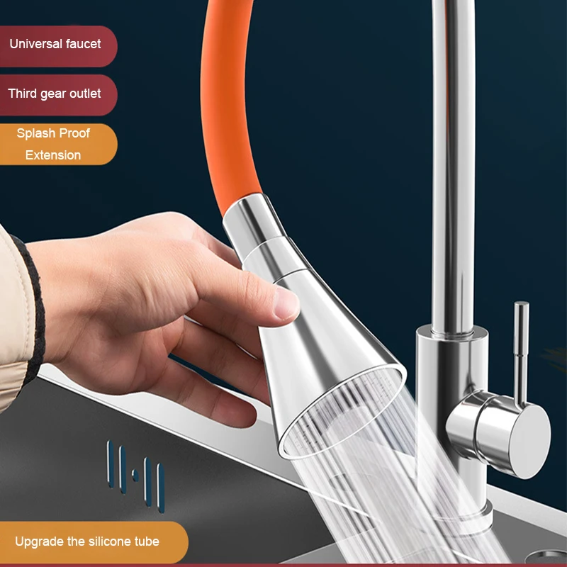 Faucet Extension Extender Pipe Universal Water Pipe Faucet Extension Pipe Anti-splash Bathroom Adjust Faucet Nozzle Adapter
Faucet Extension Extender Pipe Universal Water Pipe Faucet Extension Pipe Anti-splash Bathroom Adjust Faucet Nozzle Adapter