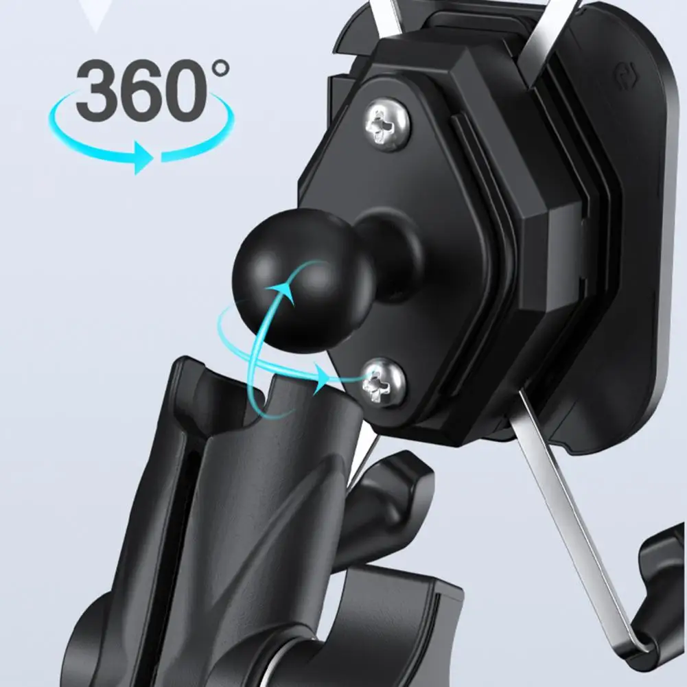 Motorcycle Phone Mount Useful 15W Fast Charging Motorcycle Phone Mount 360 Degree Rotation Supporting Motorbike Phone Stand
Motorcycle Phone Mount Useful 15W Fast Charging Motorcycle Phone Mount 360 Degree Rotation Supporting Motorbike Phone Stand