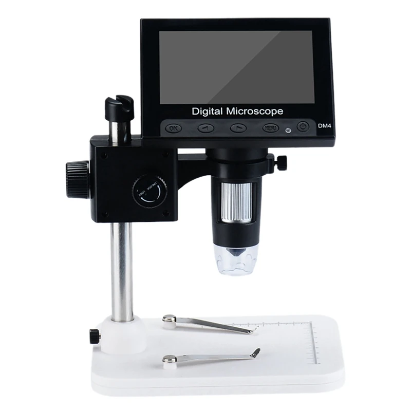 DM4 USB Electron Microscope 4.3 Inch LCD Monitor 1000X VGA Digital Magnifier With 8 Leds+Stand For Repair Soldering
DM4 USB Electron Microscope 4.3 Inch LCD Monitor 1000X VGA Digital Magnifier With 8 Leds+Stand For Repair Soldering