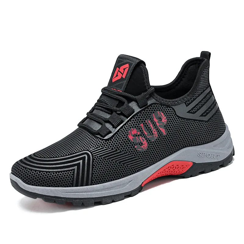 Fashion Stripes Sports Shoes Men Outdoor Leisure Hiking Shoes Letter Print Athletic Shoes Lace-Up Climbing Trekking Sneakers
Fashion Stripes Sports Shoes Men Outdoor Leisure Hiking Shoes Letter Print Athletic Shoes Lace-Up Climbing Trekking Sneakers