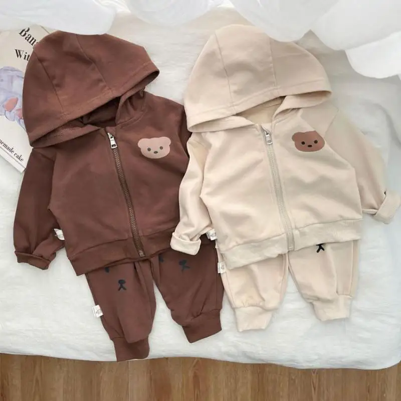 Autumn Outfits Boy Girl Children Fashion Cartoon Hoodies Suit Kids Hooded Tops + Pants 2pcs Baby Cute Bear Cotton Sweatshirt Set
Autumn Outfits Boy Girl Children Fashion Cartoon Hoodies Suit Kids Hooded Tops + Pants 2pcs Baby Cute Bear Cotton Sweatshirt Set