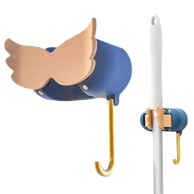 Mop Hook Hole-free Wall Mount Mop Hanger Home Cleaning Supplies Rake Garden Tool Storage Rack Garage Laundry Room Organizations 
Mop Hook Hole-free Wall Mount Mop Hanger Home Cleaning Supplies Rake Garden Tool Storage Rack Garage Laundry Room Organizations