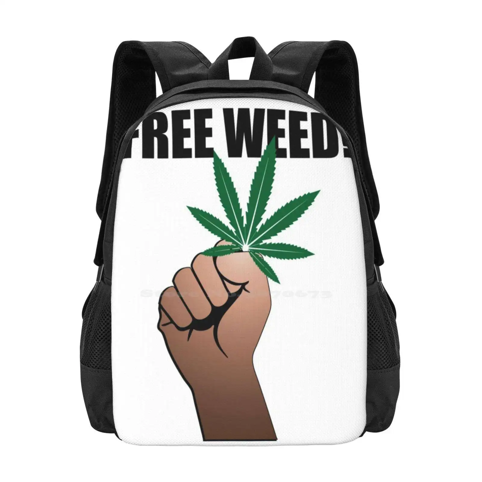 Free Weed Teen College Student Backpack Pattern Design Bags Freeweed Ganjah Pot 420 
Free Weed Teen College Student Backpack Pattern Design Bags Freeweed Ganjah Pot 420