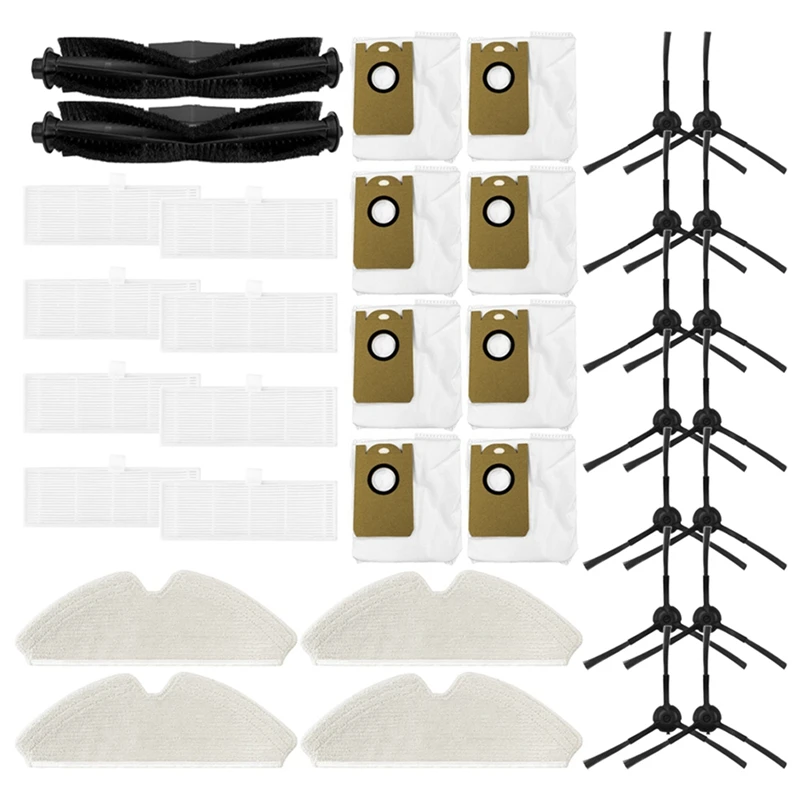 36Pcs For Proscenic M7 PRO/Kyvol Cybovac S31 /Uoni V980 PLUS/ Honiture Q6 Vacuum Cleaner Brush HEPA Filter Dust Bag
36Pcs For Proscenic M7 PRO/Kyvol Cybovac S31 /Uoni V980 PLUS/ Honiture Q6 Vacuum Cleaner Brush HEPA Filter Dust Bag