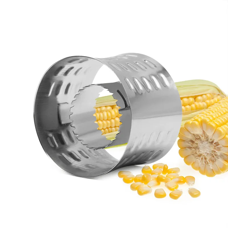 High Quality Stainless Steel Corn Kitchen Peeler Corncob Peeler Round Knife Corn Peeler Kitchen Vegetable and Fruit Tools
High Quality Stainless Steel Corn Kitchen Peeler Corncob Peeler Round Knife Corn Peeler Kitchen Vegetable and Fruit Tools