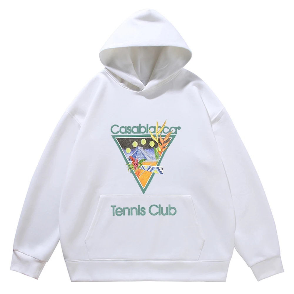 Новые толстовки для теннисного клуба Касабланки, мужские и женские махровые толстовки высшего качества с круглым вырезом, Домашняя толстовка y2k из 100% хлопка, свободная повседневная осенняя одежда
Новые толстовки для теннисного клуба Касабланки, мужские и женские махровые толстовки высшего качества с круглым вырезом, Домашняя толстовка y2k из 100% хлопка, свободная повседневная осенняя одежда