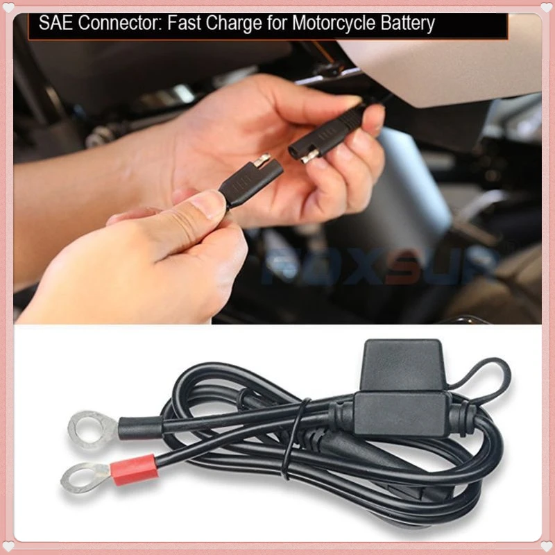 2022 New 12V Motorcycle Battery Charger Terminal To SAE Quick Disconnect Cable Motorcycle Battery Output Connector
2022 New 12V Motorcycle Battery Charger Terminal To SAE Quick Disconnect Cable Motorcycle Battery Output Connector