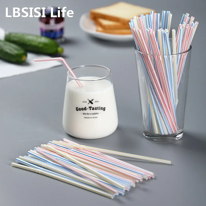 Одноразовые пластиковые соломинки для молочного коктейля LBSISI Life, 1000 шт., многоцветные гибкие соломинки ed, товары для вечерние, случайный цве...
Одноразовые пластиковые соломинки для молочного коктейля LBSISI Life, 1000 шт., многоцветные гибкие соломинки ed, товары для вечерние, случайный цве...