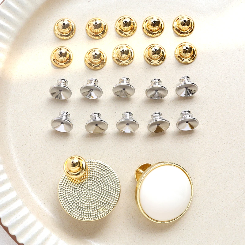 8pcs copper plated real Gold Earrings Ear Plugs Ear caps are used as accessory materials for DIY jewelry production
8pcs copper plated real Gold Earrings Ear Plugs Ear caps are used as accessory materials for DIY jewelry production
