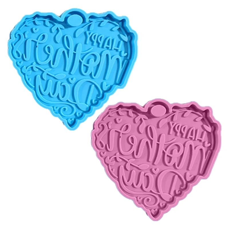 Mother's Day Creative Love Heart Letters Keychain UV Crystal Epoxy Mold Hanging Pendants Resin Silicone Mould DIY Crafts
Mother's Day Creative Love Heart Letters Keychain UV Crystal Epoxy Mold Hanging Pendants Resin Silicone Mould DIY Crafts