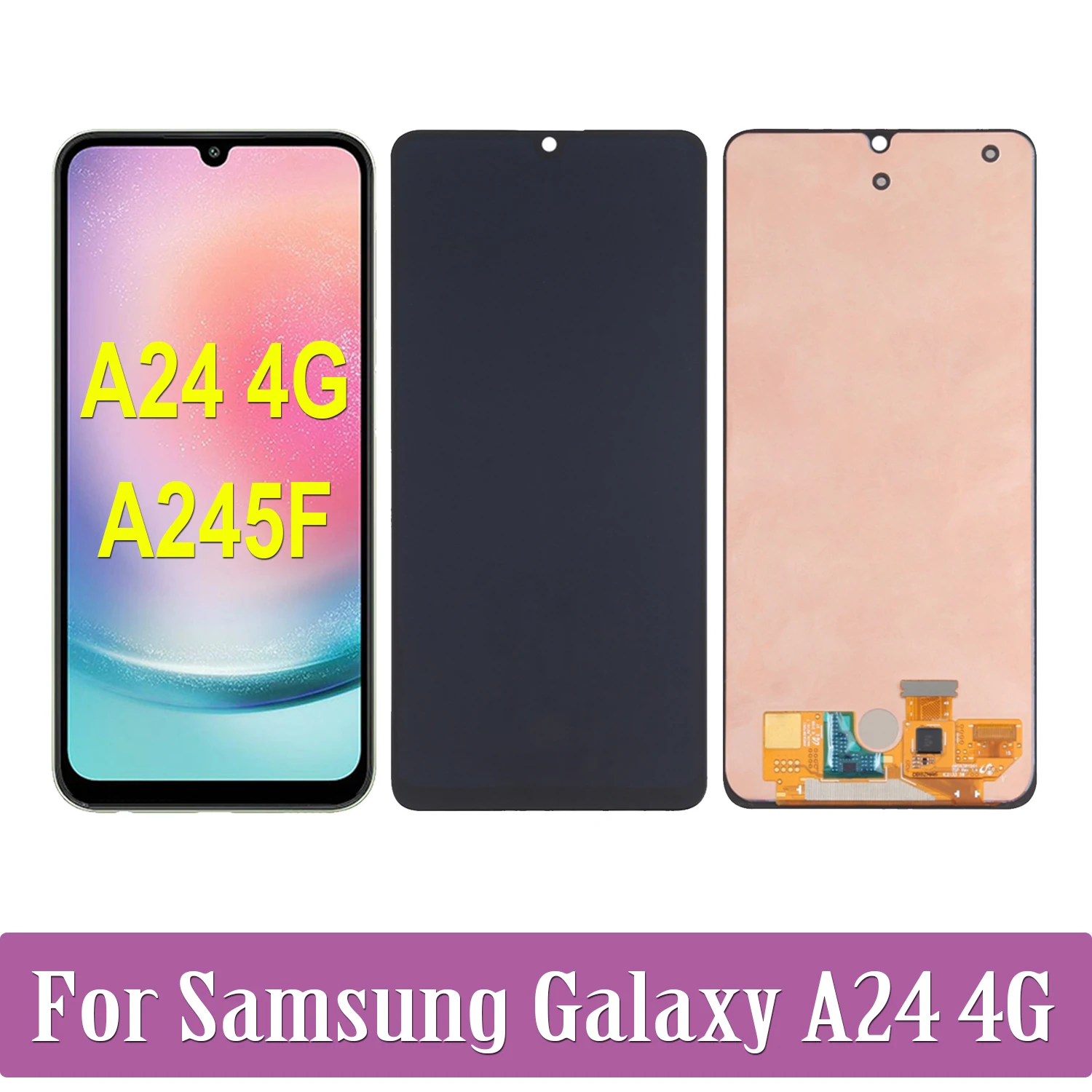 Оригинальный дисплей 6,5 ''AMOLED для Samsung Galaxy A24 4G LCD SM-A245F A245F/DSN A245M A245N, сенсорный экран с дигитайзером в сборе
Оригинальный дисплей 6,5 ''AMOLED для Samsung Galaxy A24 4G LCD SM-A245F A245F/DSN A245M A245N, сенсорный экран с дигитайзером в сборе