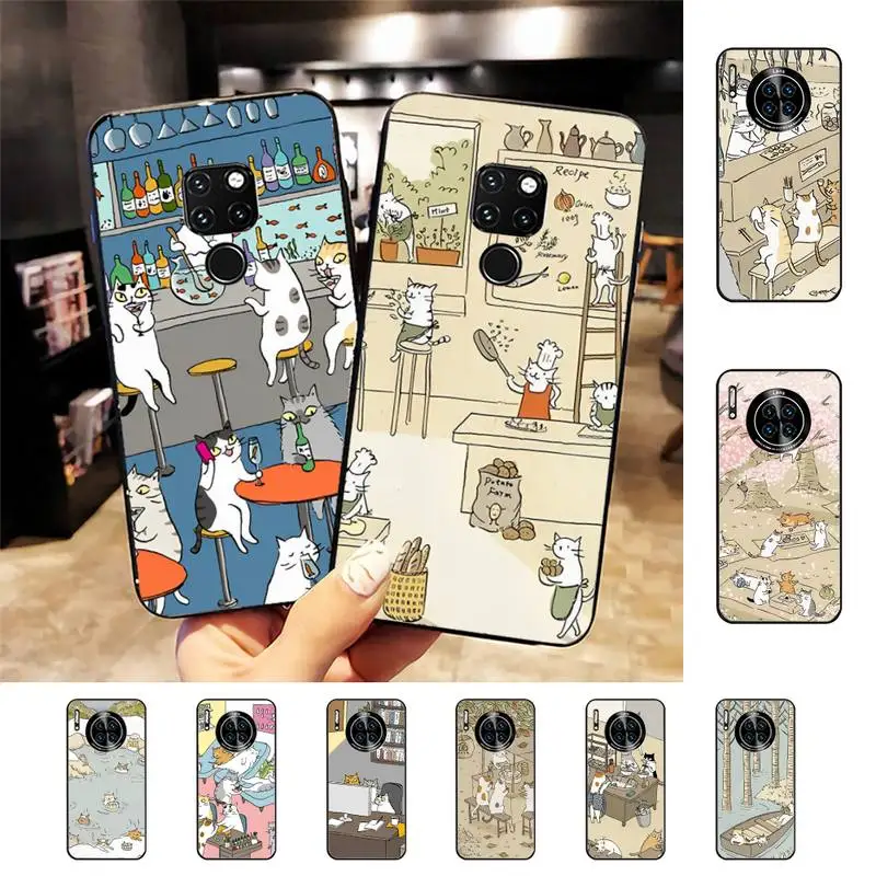 Japanese Cat Drink Pattern Phone Case for Huawei Mate 20 10 9 40 30 lite pro X Nova 2 3i 7se
Japanese Cat Drink Pattern Phone Case for Huawei Mate 20 10 9 40 30 lite pro X Nova 2 3i 7se