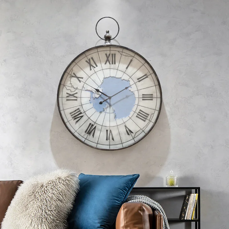 Mediterranean Style Iron Wall Clock Modern Design Clocks Wall Home Decor Living Room Wall Clock for Kids Rooms Home Decore
Mediterranean Style Iron Wall Clock Modern Design Clocks Wall Home Decor Living Room Wall Clock for Kids Rooms Home Decore