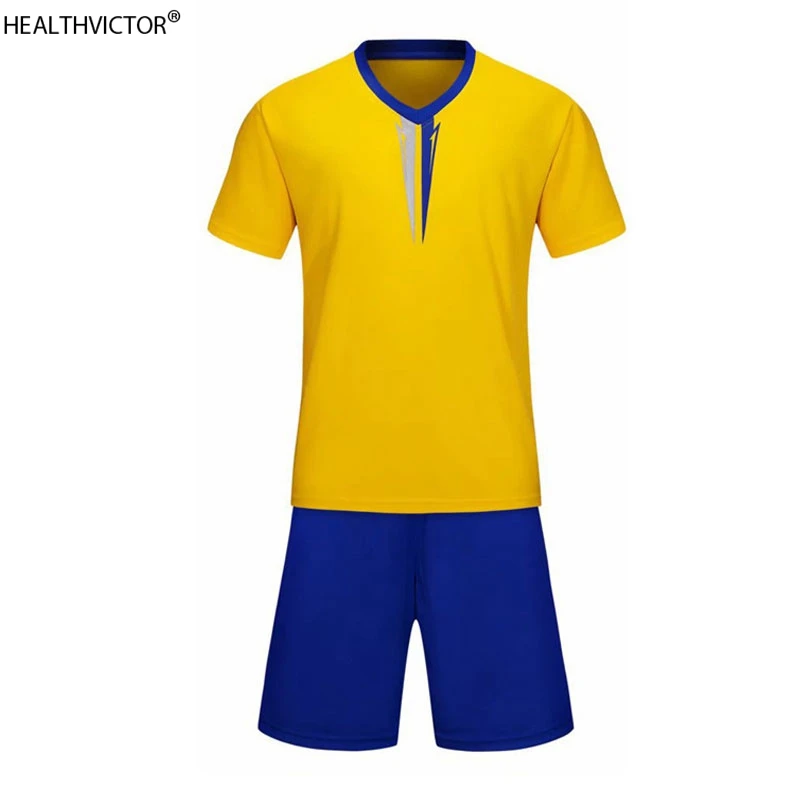 Sports Running Football Uniforms Short Sleeve T-shirt Shorts Suits Kids Boys Girls Adults Unisex Men Women Soccer Jersey Sets
Sports Running Football Uniforms Short Sleeve T-shirt Shorts Suits Kids Boys Girls Adults Unisex Men Women Soccer Jersey Sets